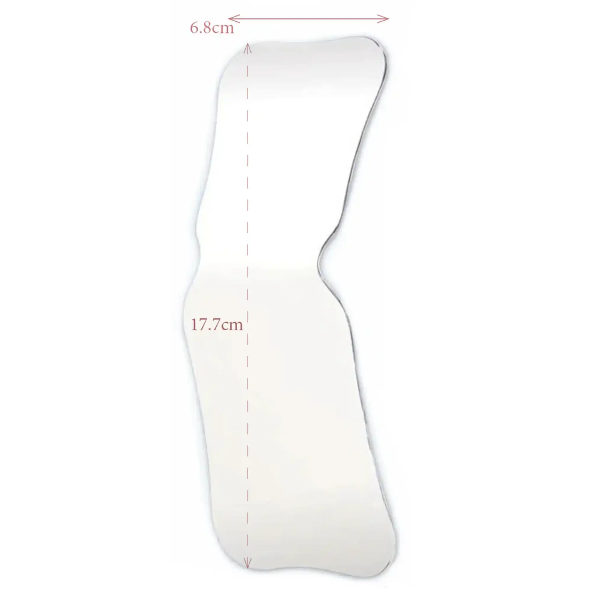 Plasdent Angled Photography Mirrors, Double-Sided, Wide Adult/Child Occlusal, 150° Mirror Surfaces, Stainless Steel, IPM2-5NSA - Angled Photograpy Mirrors, Double-Sided, Wide Adult/Child Occlusal (2 2/3”x 7”x 2 4/5”), IPM2-5NSA - Image 1