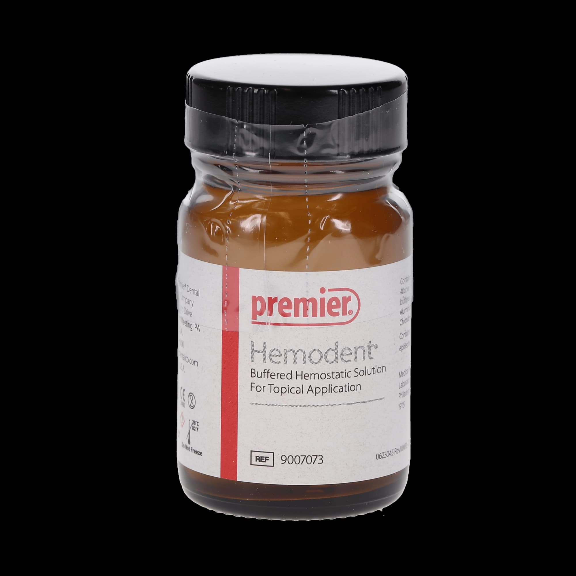 Premier Hemodent Liquid Hemostatic Solution, Buffered Aluminum Chloride, 40 cc Bottle - Premier - Hemodent Liquid - 40cc - Image 1