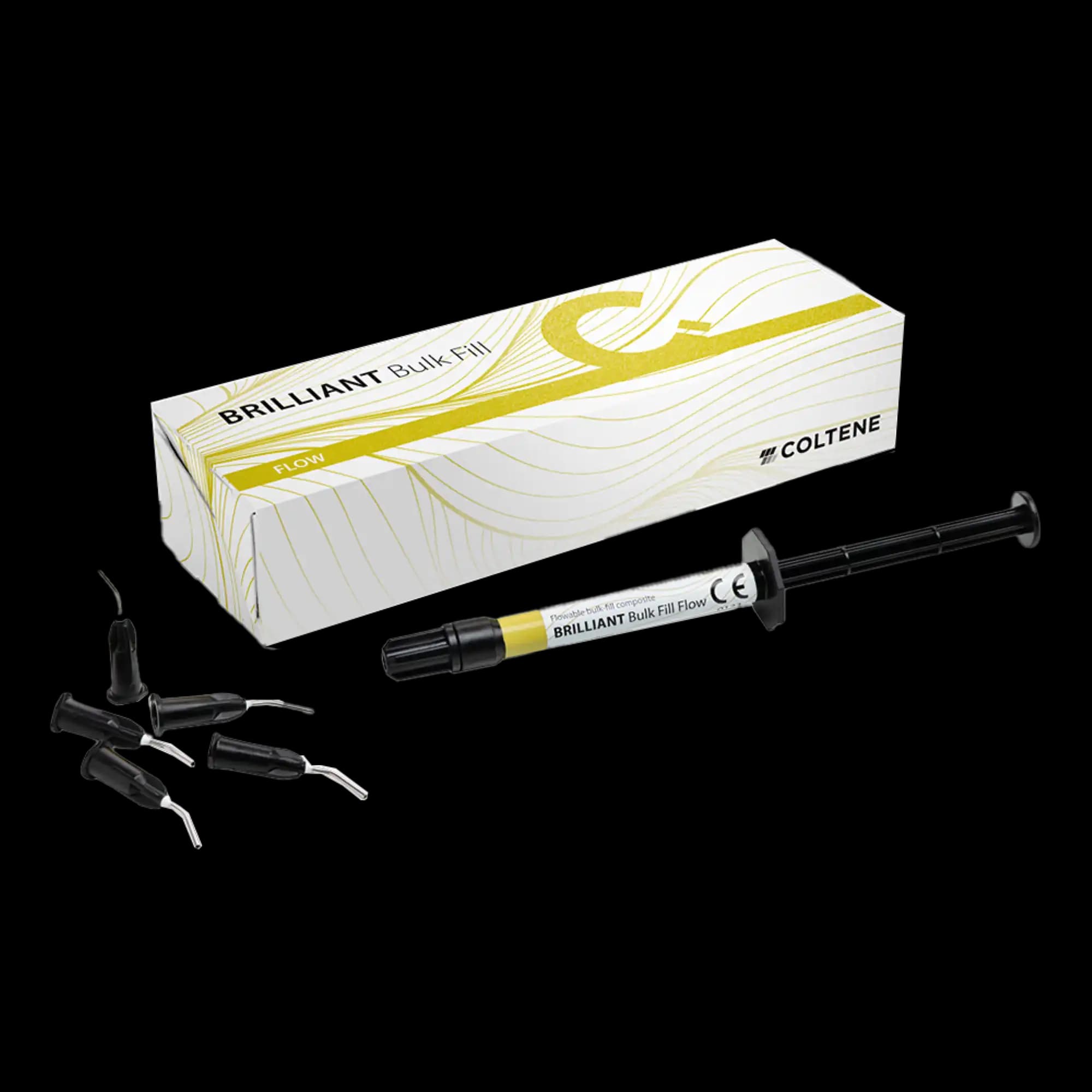 BRILLIANT Bulk Fill Flow Multi-shade 4mm Bulk Composite, Syringe (1) 2.3 g and (11) Application Needles, 60033280 - BRILLIANT Bulk Fill Flow Multi-shade 4mm Bulk Composite, Syringe (1) 2.3 g and (11) Application Needles, 60033280 - Image 1