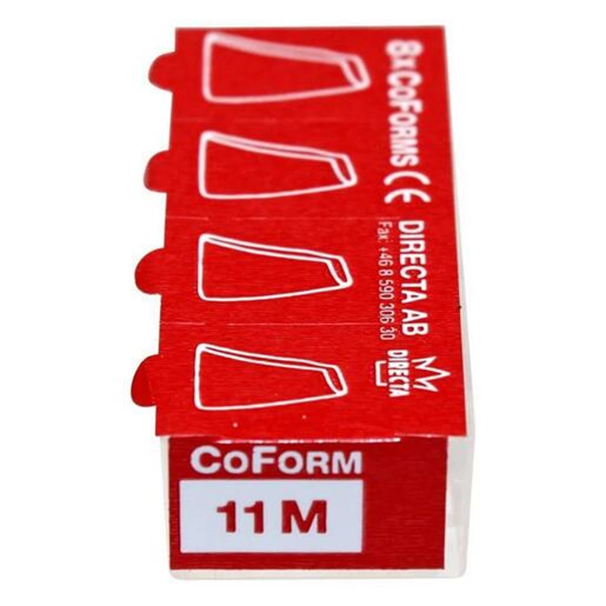 Directa CoForm 11 Mesial Pre-Contoured Transparent Matrix, 50/Pk - Directa - Coform 11 Mesial - Image 1