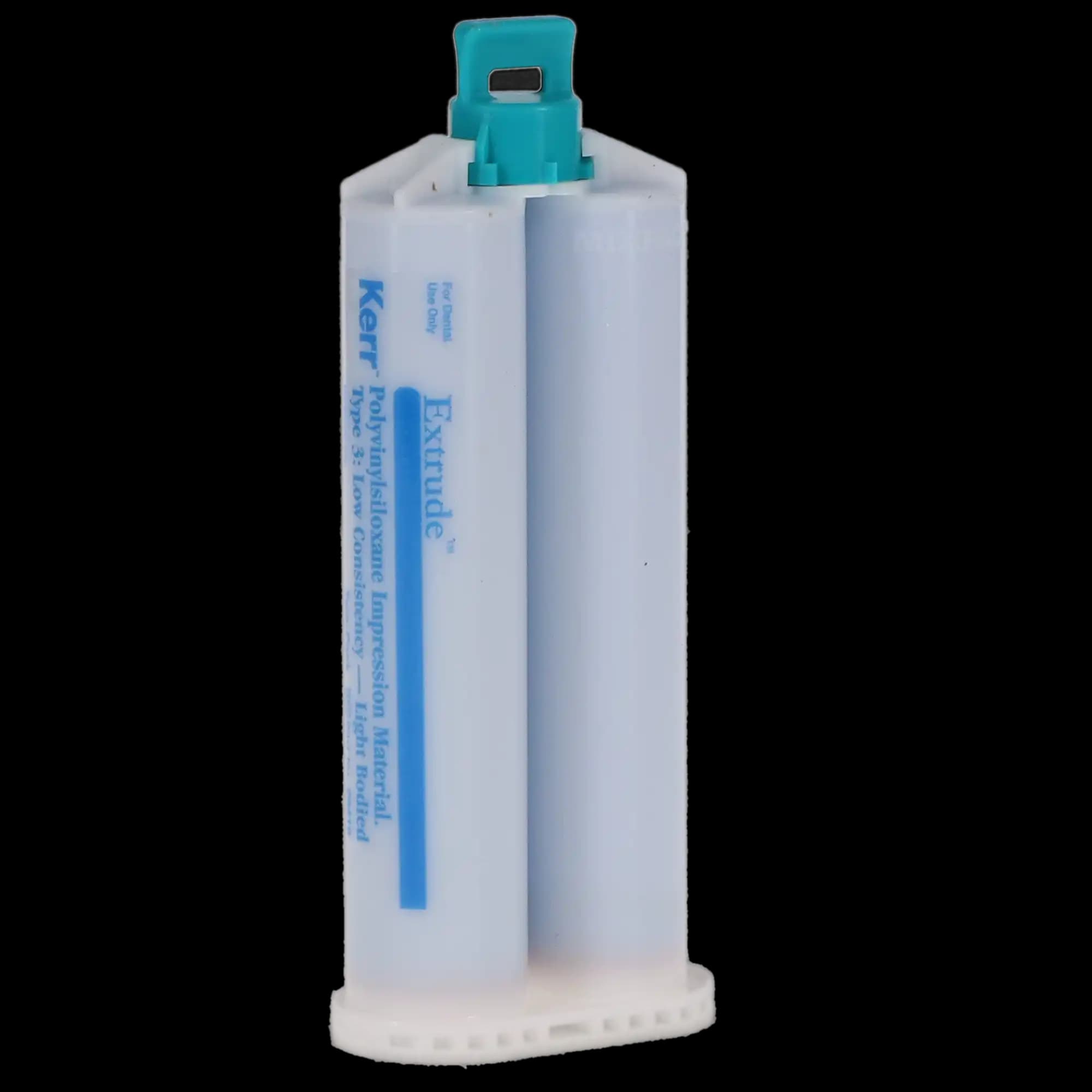 Kerr Extrude VPS Impression Material, Light-Body Wash, 50 ml Cartridges, Blue, 2/Pk, 28419-L - Extrude Impression Material, 2-Cartridge Pack, Light-Body Wash, 50 ml, Blue, 2/Pk, 28419-L - Image 1