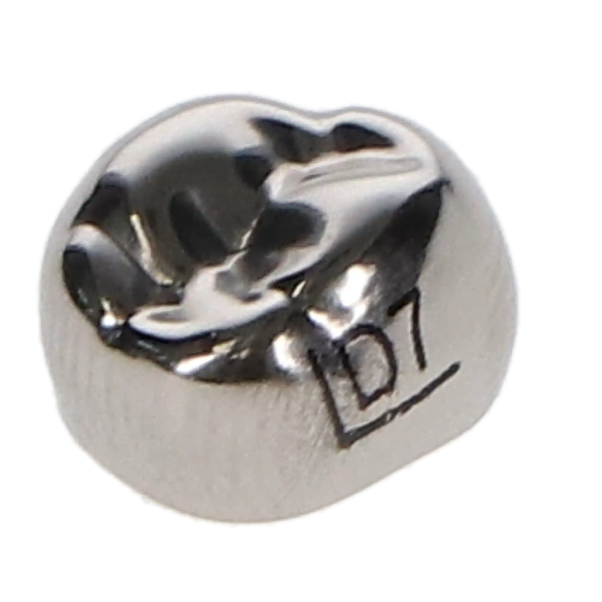 3M™ ESPE™ Stainless Steel Primary Molar Crown, Size 7, Upper Left First Primary Molar, D-UL-7, Box of 5 - 3M™ ESPE™ SS Crowns Size DUL7 1st Primary Molar Box of 5 - Image 1