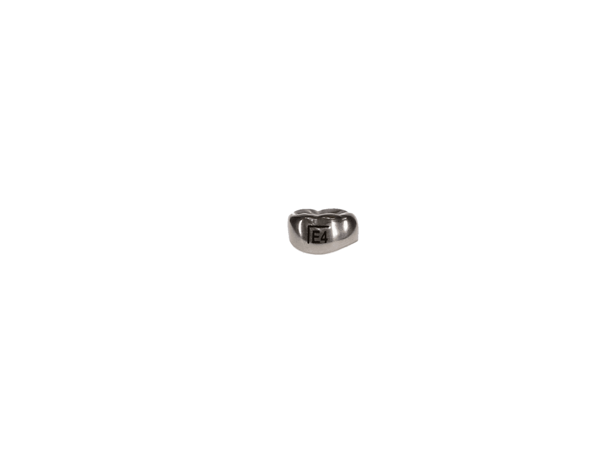 3M™ ESPE™ Stainless Steel Primary Molar Crowns, Size ELL4, Lower Left Second Primary Molar, 5/Box - 3M™ ESPE™ SS Crowns Size ELL4 2nd Primary Molar Box of 5 - Image 1