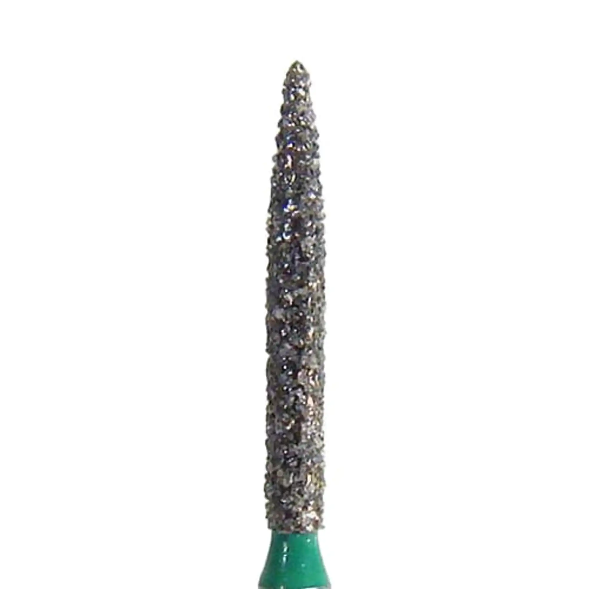 NeoDiamond Operative Diamond Single-Use Bur, FG, Flame, 1.2 mm, Medium, 25/Pk, 1512.10M - NeoDiamond Operative Diamond Single-Use Bur, FG, Flame, 1.2 mm, Medium, 25/Pk 1512.10M - Image 1