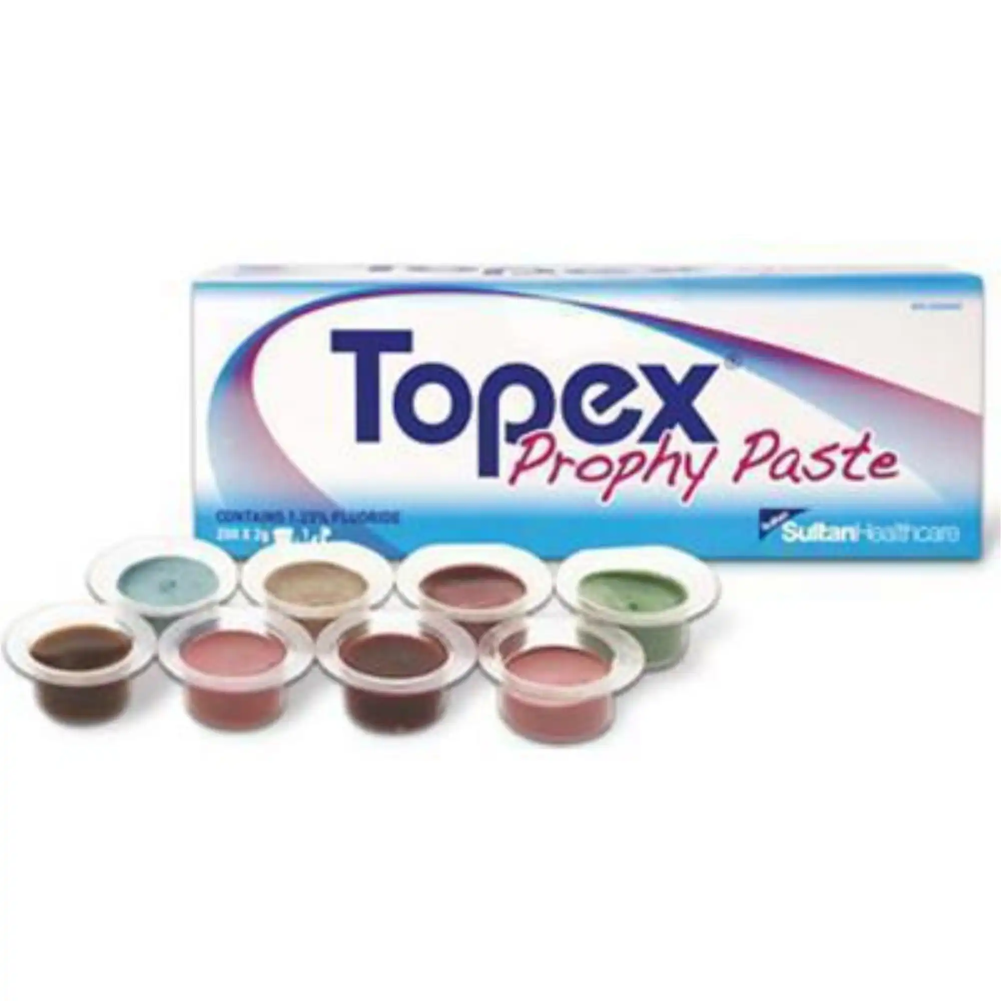 Sultan Topex Prophy Paste, Fine Grit, Mint, Unit Dose Cups, 200/Box, #30041 - Topex Prophy Paste, Fine, Mint, 200/Box - Image 1
