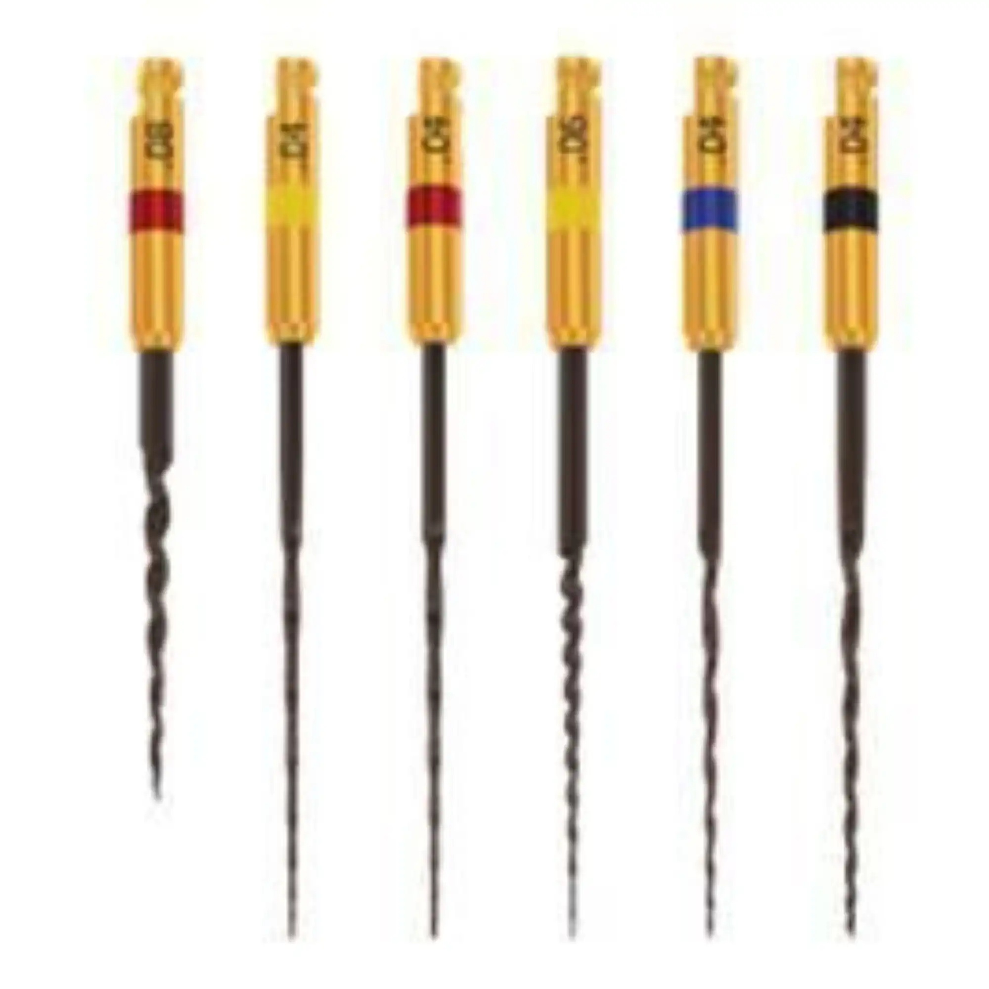 HyFlex CM NiTi Rotary Files, .06 Taper, 25mm, #25, Red, 6/Pk, H8250625 - HyFlex™ CM NiTi Rotary Files - Taper .06 - 25mm #25 - Image 1