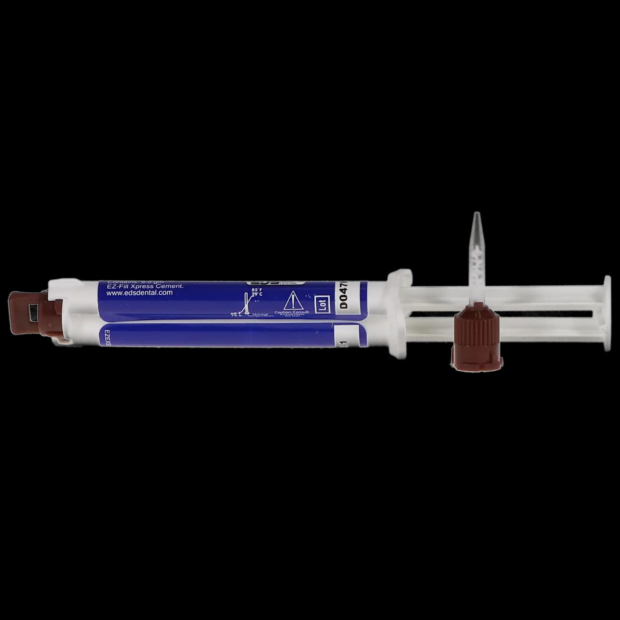 EZ-Fill Xpress Automix Epoxy Root Canal Cement, Syringe Kit (2 x 9.5g Dual-Barrel Syringes + 20 Mixing Tips), 1628-00 - EZ-Fill Xpress Automix Epoxy Cement, Syringe Kit, 1628-00 - Image 1