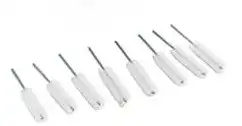 DentalEZ Junk-Out Cleaner Brushes, 100/Pk, for High-Speed Handpiece Chuck Cleaning - Junk-Out Cleaner Brushes 100/Pk - Image 1