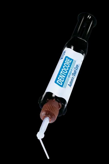 DentoCore Core Build-Up Material, Dual-Cure, Automix Syringe Kit, 5 ml, A3, 1/Pk, DCSAK1 - DentoCore Core Build-Up Material, Dual-Cure, Automix Syringe Kit, 5 ml, A3, 1/Pk, DCSAK1 - Image 1