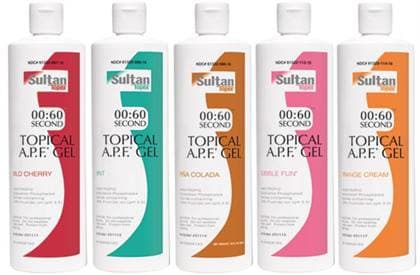 Topex 60 Second Cherry APF 1.23% Fluoride Gel, 16 oz - -Topex 60 Second Cherry APF 1.23% Gel 16oz - Image 1