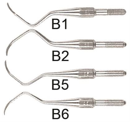 DenMat Barnhart Carbon Cone Socket Curette Tip, #5 (B5) - 5 BARNHART CARBON CONE SOCKET TIP - Image 1