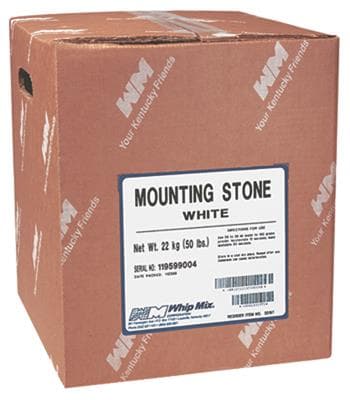 Whip Mix Mounting Stone White, 50 lb Bag - -Mounting Stone White (50#) - Image 1