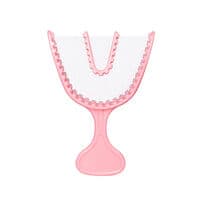 Darby Dental 525-7440 Full Arch Triple Function Impression Trays, Pink, 30/Box - 525-7440 Full Arch, Pink, 30/Box - Image 1
