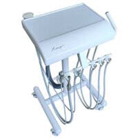 TPC Advanced Technology Mirage 2.0 Doctor's Mobile Cart with Assistant's Package, MC501-2.0 - 525-7937 5257937, Mirage 2.0 Doctor's Mobile Cart with Assistant's Package, MC501-2.0 - Image 1