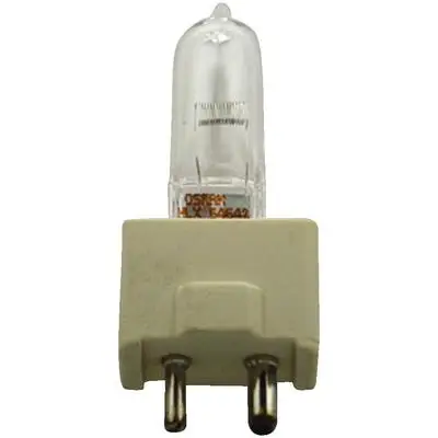 FDS/DZE Halogen Replacement Bulb, 150W, 24V, 6.25A, T4, GZ9.5 Base, Clear, 1/Pk, EFOS# 4074 - FDS/DZE / Halogen / 6.25 A / 150 W / 24 V / T4 / GZ9.5 - FDS/DZE / Halogen / 6.25 A / 150 W / 24 V / T4 / GZ9.5 - Image 1