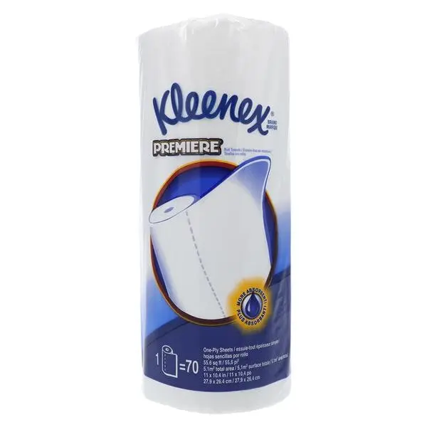 Kleenex Premier Roll Towels, 70 Sheets/Roll, 24 Rolls/Case, 13964 - Kleenex Premier Roll Towels, , 70 Sheets/Roll, 24Rolls/Case, 13964 - Image 1