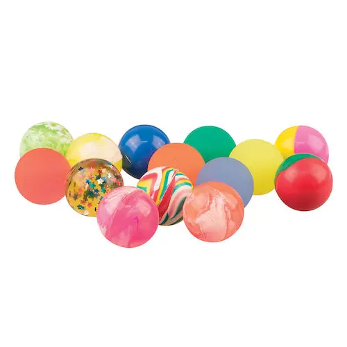Sherman Specialty Superball Mix, 38mm, Assorted Colors, 72/Pack, S2143N - 38Mm Superball Mix (72) - Image 1