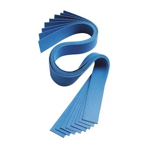 Dukal Tourniquet, Latex Free, 1" x 18", Blue, Flat Packaged, 100/Bx, NLT4100 - Tourniquet, Blue, 1" x 18", Latex Free (LF), 100/bx, NLT4100 - Image 1