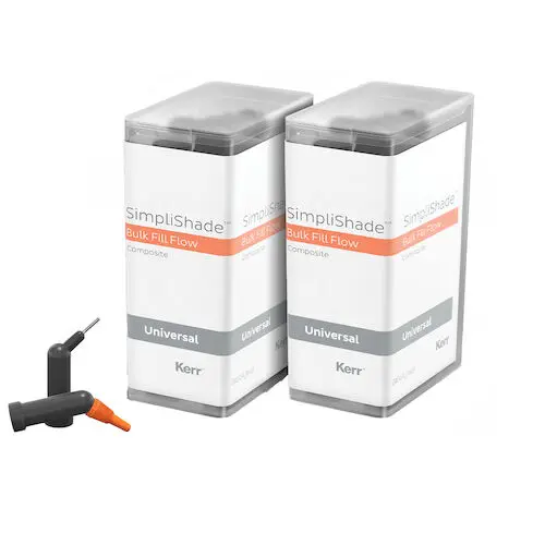 Kerr SimpliShade Bulk Fill Flow Composite Unidose, Single Shade, 20/Pkg, 32708 - Composite Unidose, 20/Pkg, 32708 - Image 1