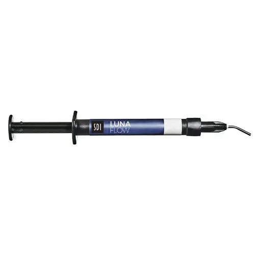 SDI Luna Flow Syringe Refill, Shade A2, 2g, with 5 Applicator Tips, 8566102 - 1 Syringe Refill and 5 Applicator Tips, 2g, A2, 8566102 - Image 1