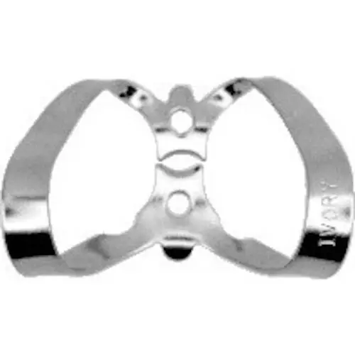 Kulzer Winged Labial Prep Rubber Dam Clamp, Size 9, 57384 - Winged, Labial Prep, 9, 57384 - Image 1