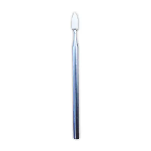 Darby Dental Flame Finishing Stone, 2.5 mm, High Polish, 12/Box - Flame 2.5, 12/Box, HP - Image 1