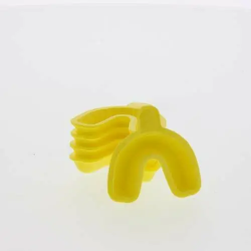 Darby Dental Fluoride Trays, Single, Small, Yellow, 100/Pkg, FT275-100 - Single, Small, 100/Pkg, Yellow, FT275-100 - Image 1