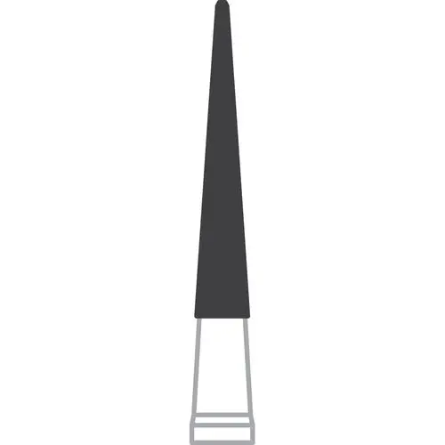 Prima Dental FG7613 Taper Pointed 12-Blade Gold Trimming and Finishing Carbide Bur, 5/Pkg - Taper Pointed, 7613, 5/Pkg, FG7613 - Image 1