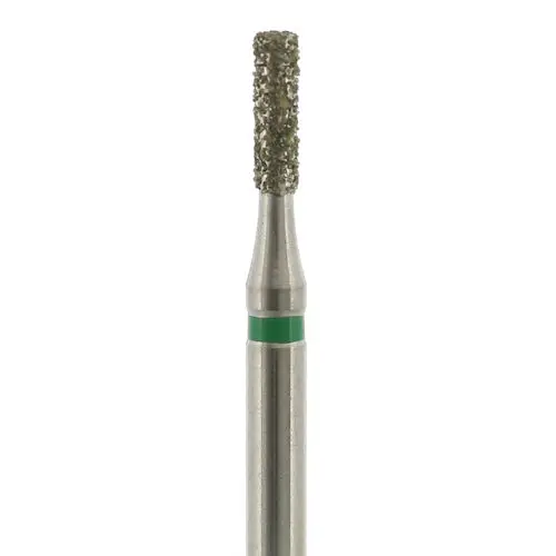 Darby Single-Use Diamond Rotary Instrument, Cylinder Flat End, Coarse Grit, 835-012C, 25/Pkg, 101081 - Single-Use Diamonds, Cylinder Flat End, 835-012C, 25/Pkg, Coarse, 101081 - Image 1