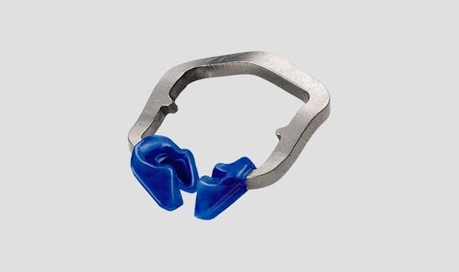 Microbrush ContactPro Matrix Rings, Metal and Silicone, One Size, Blue, 2/Pk, #291710 - MICROBRUSH CONTACTPRO RINGS 291710 - Image 1