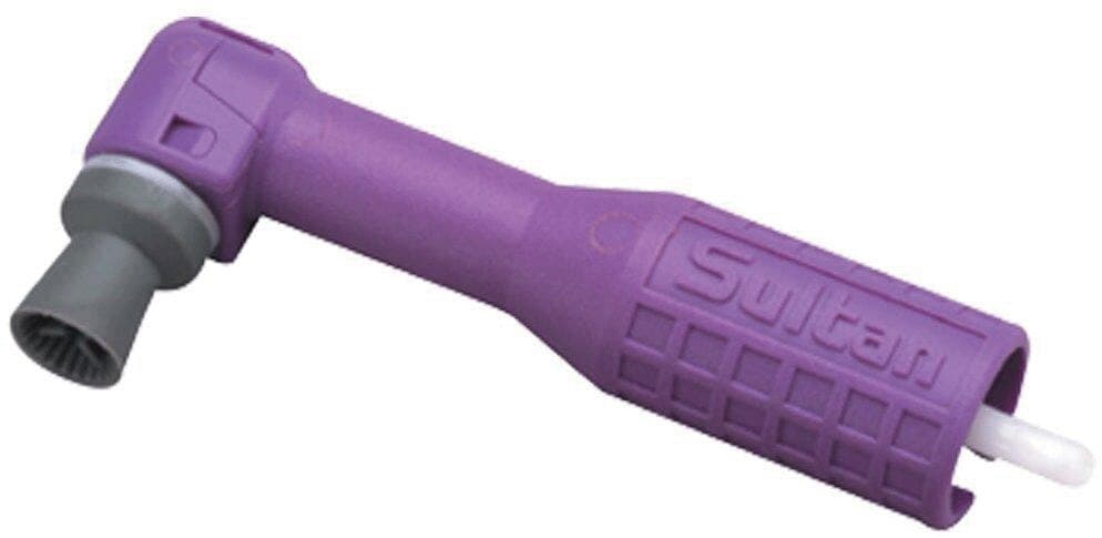 Sultan Upgrade Disposable Prophy Angles with Soft Cups, Multi-Color, Latex-Free, 100/Pk - Upgrade Multi-Colored Prophy Angle with SOFT Cup 100/Bx. Webbed & ribbed - Image 1