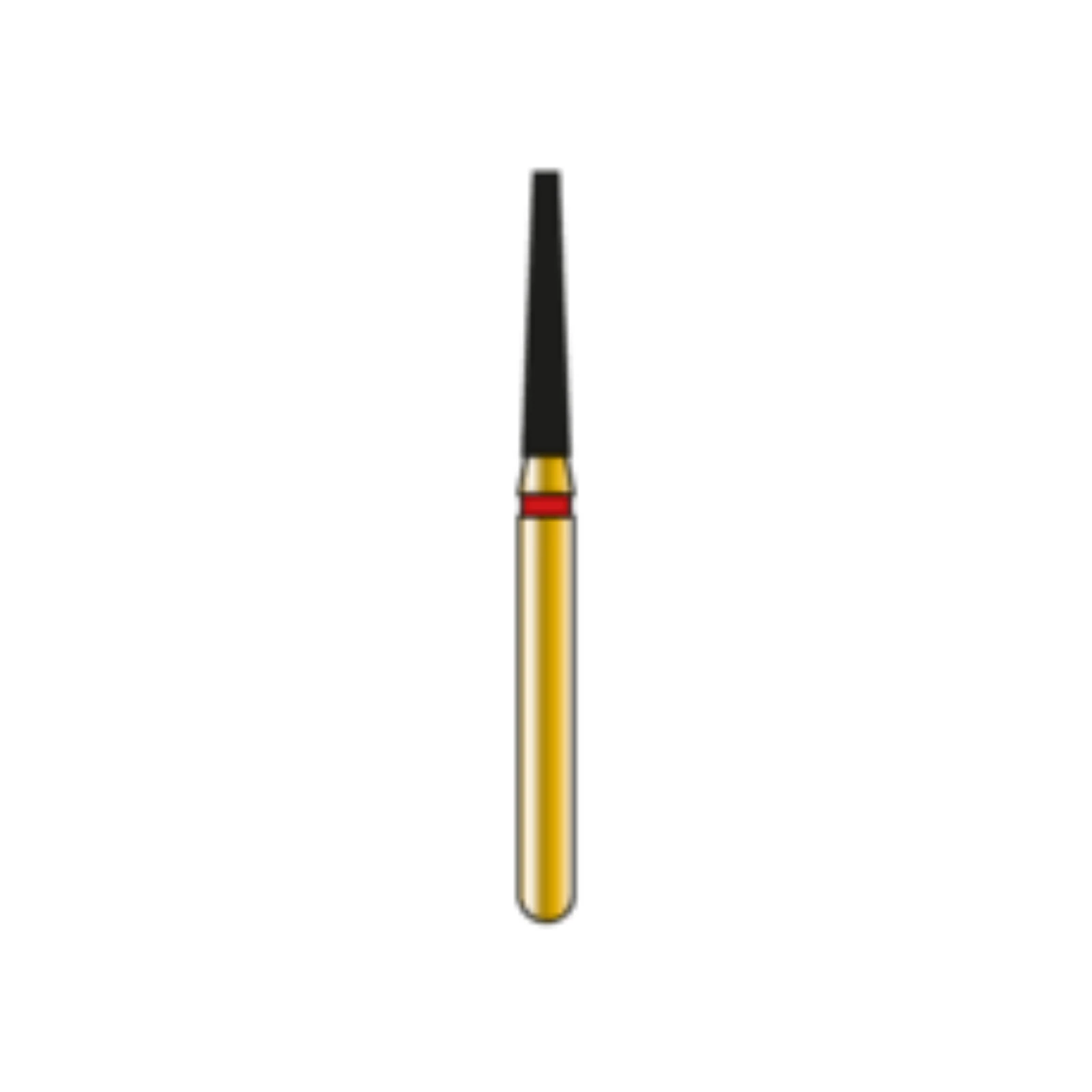 Alpen Diamond Bur FG 847-014C, Coarse Grit, Flat End Taper, 5/Pkg - Alpen Diamond FG 847-014C - Image 1