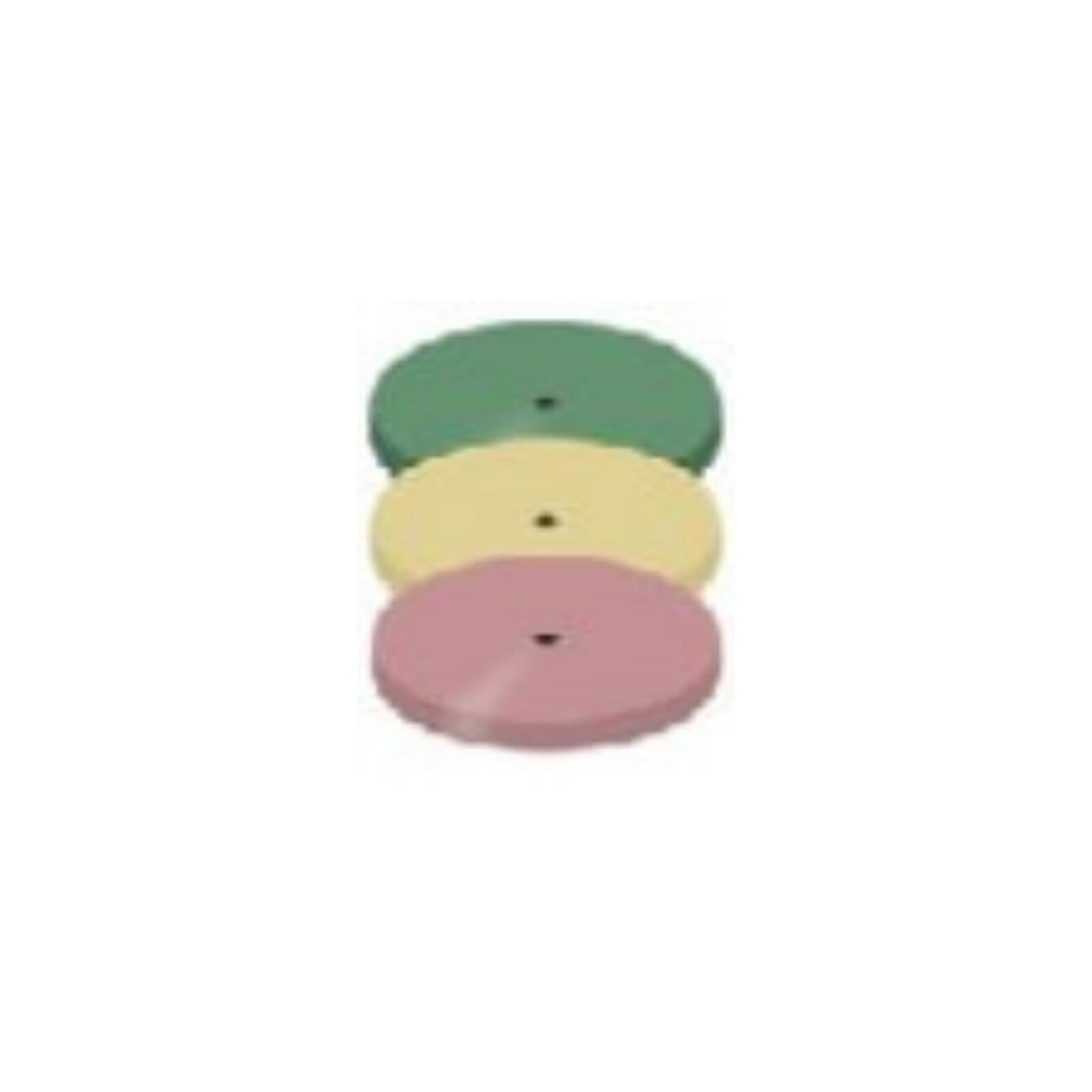 NTI Goldstar Polisher Unmounted Large Wheel Assorted Pack of 10 (P1899) - NTI Goldstar Polisher Unmounted Large Wheel Assorted Pack of 10 - Image 1