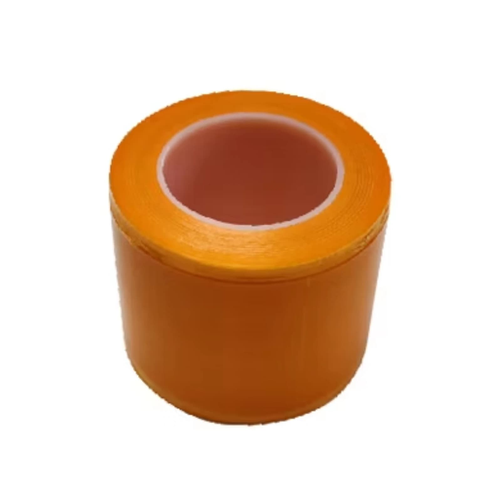 Plasdent Sticky Wrap Barrier Film, 4" x 6", Orange, 1200/Roll - Sticky Wrap Barrier Film 4" x 6" 1200/Roll Orange - Image 1
