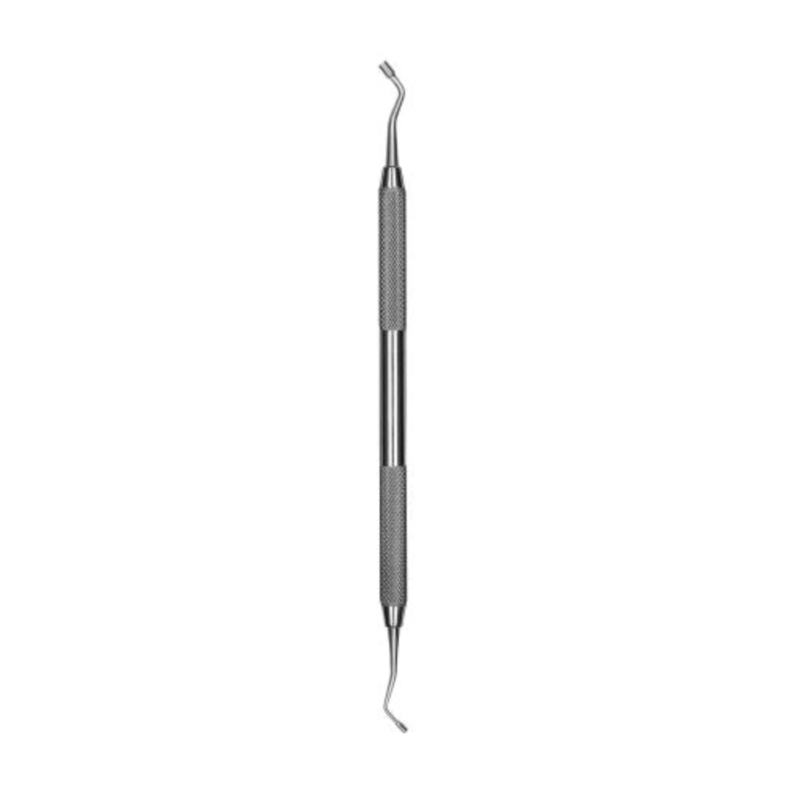 Hu-Friedy Amalgam Plugger DE 1/2, Serrated, #8 Handle, Double End, 1.5 mm x 2.5 mm, PLG1/28 - Plugger Amalgam DE 1/2 - Image 1