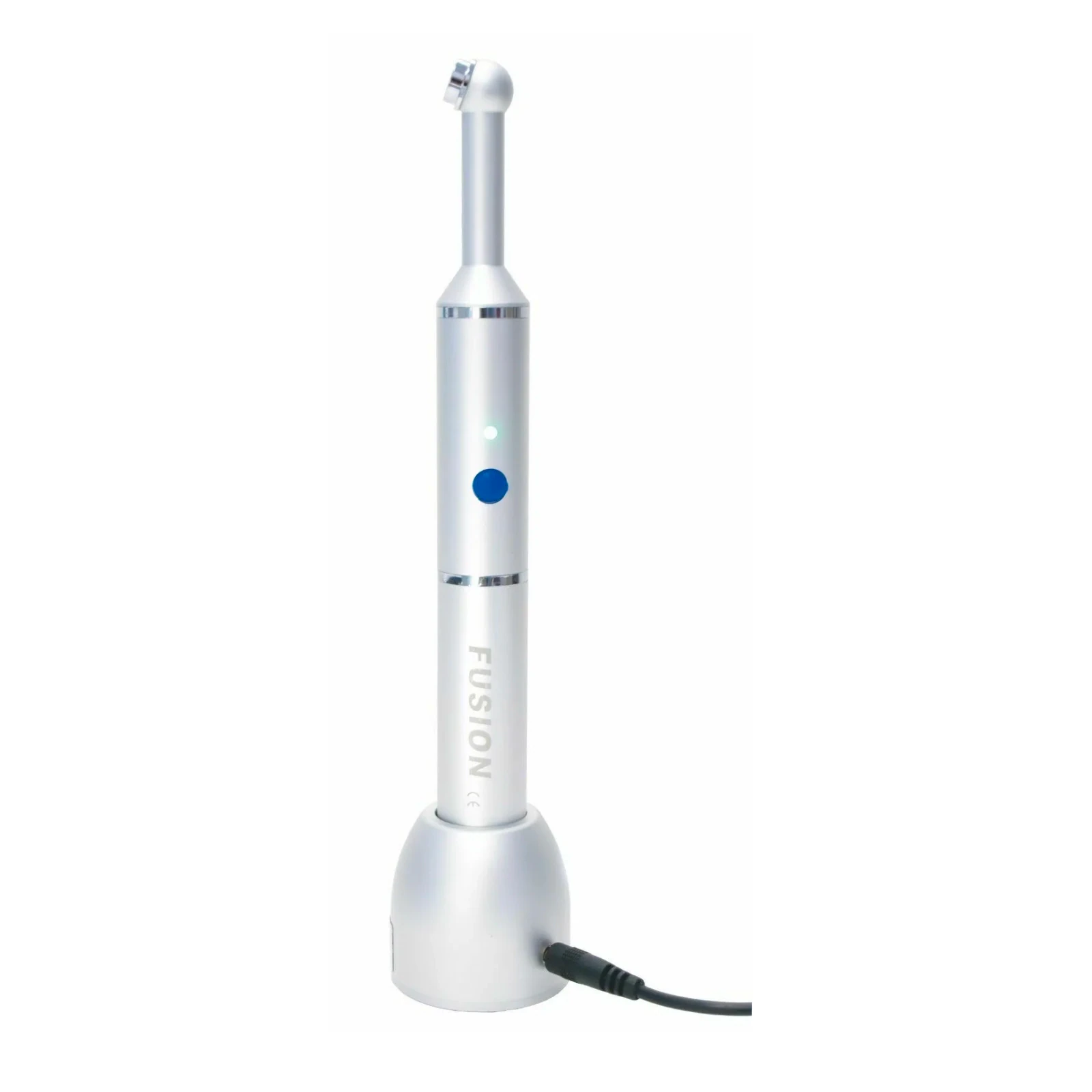 Dentlight Fusion S7 LED Curing Light System, Cordless, 1200 mW/cm², Silver, Kit with Charging Stand and Accessories - FUSION S7 Curing Light System - Image 1