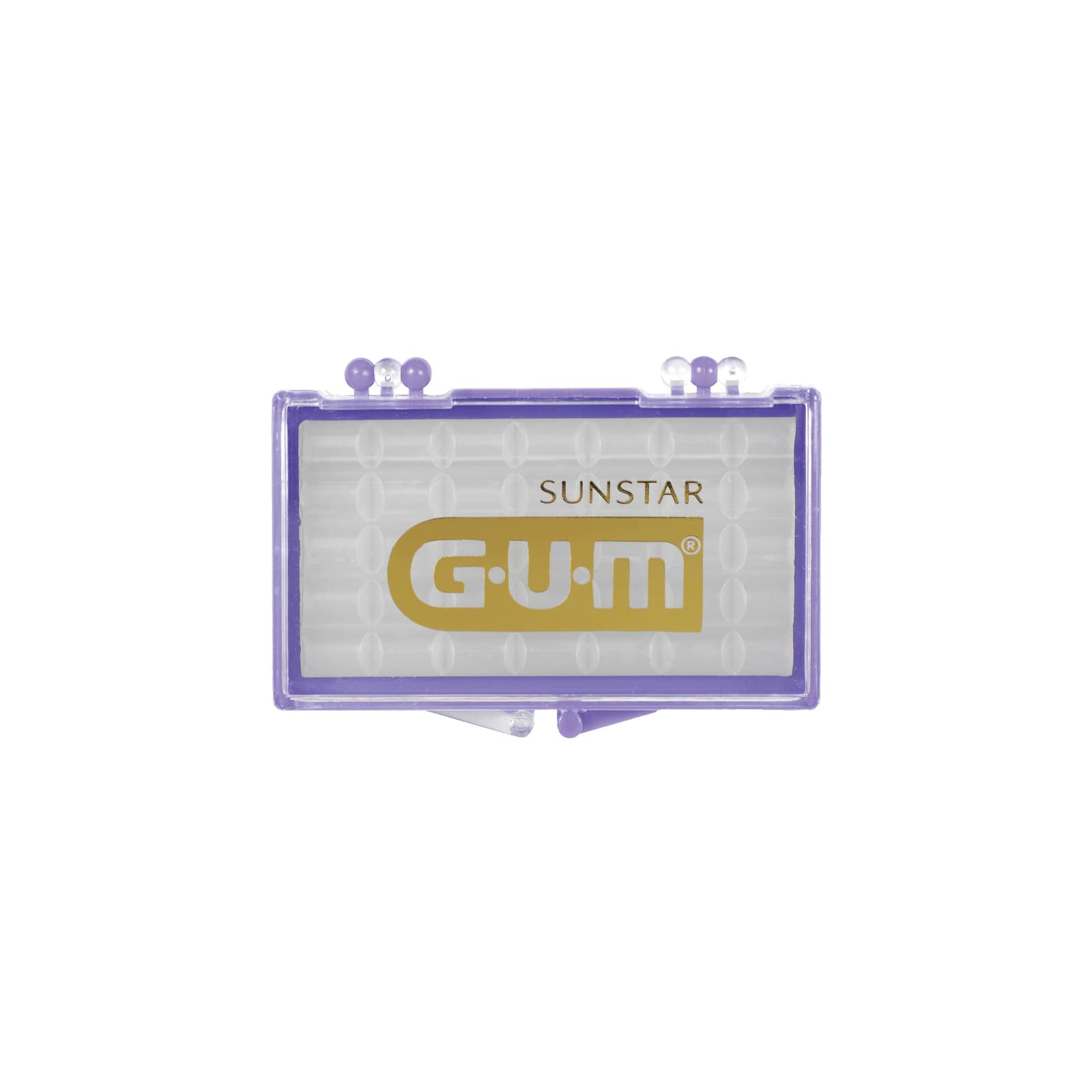 Sunstar GUM Orthodontic Wax, Mint, Clear, 24/Bx - GUM Orthodontic Wax Mint 24/Bx - Image 1