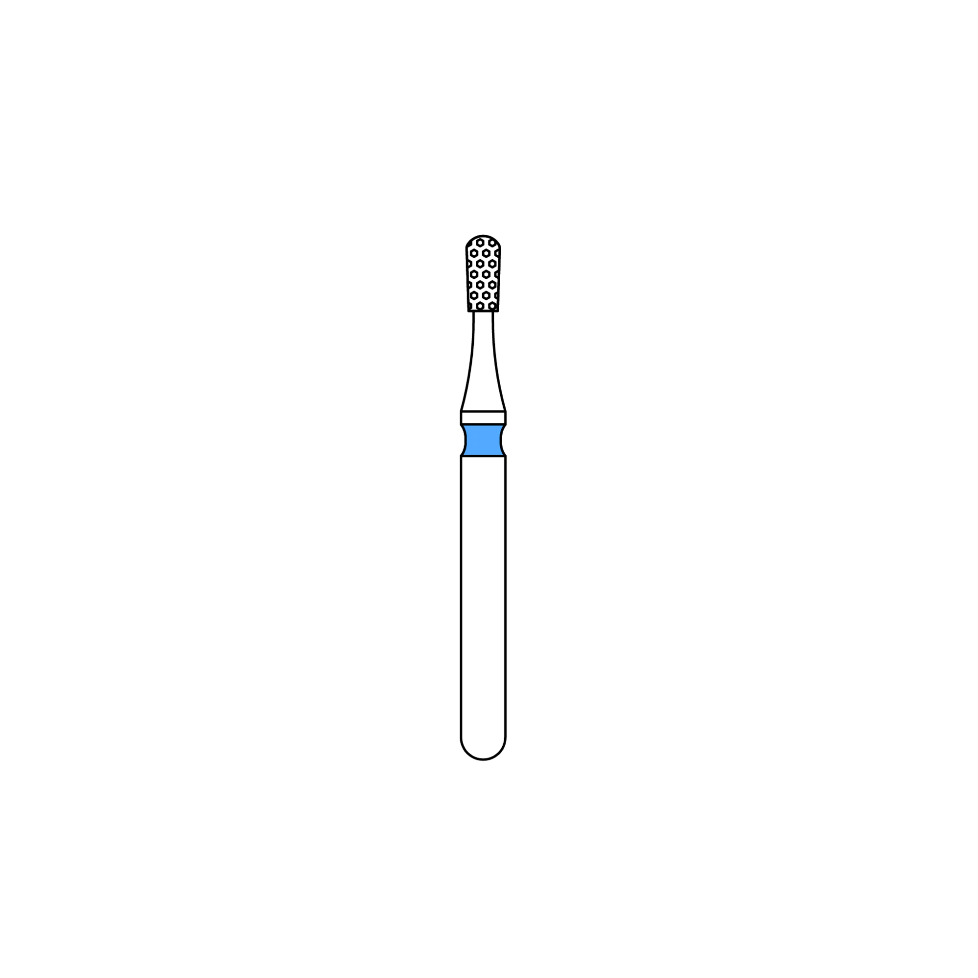 PRIVA Diamond Burs FG 830-012M, 5/Pk - PRIVA Diamond Burs FG 830-012M 5/Pk - Image 1