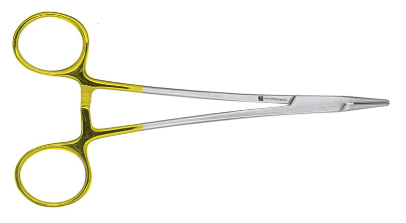 Crile-Wood Needle Holder, 6" Carbide Insert, Stainless Steel - Crile-Wood Needle Holder 6'' Carbide - Image 1
