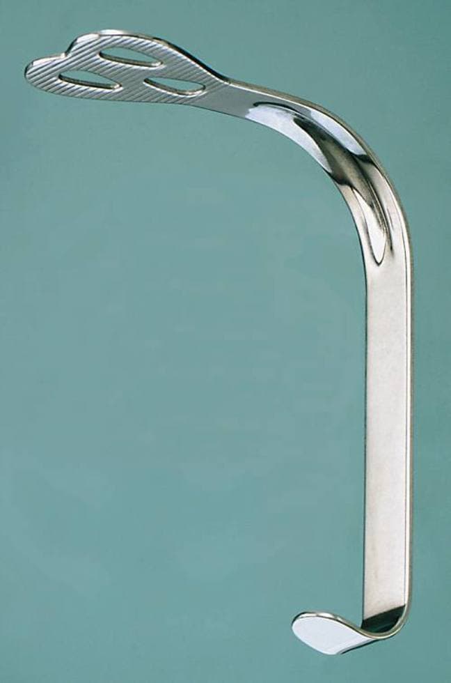 Miltex Wieder Depressor, Large, Stainless Steel - Wieder Depressor Large - Image 1