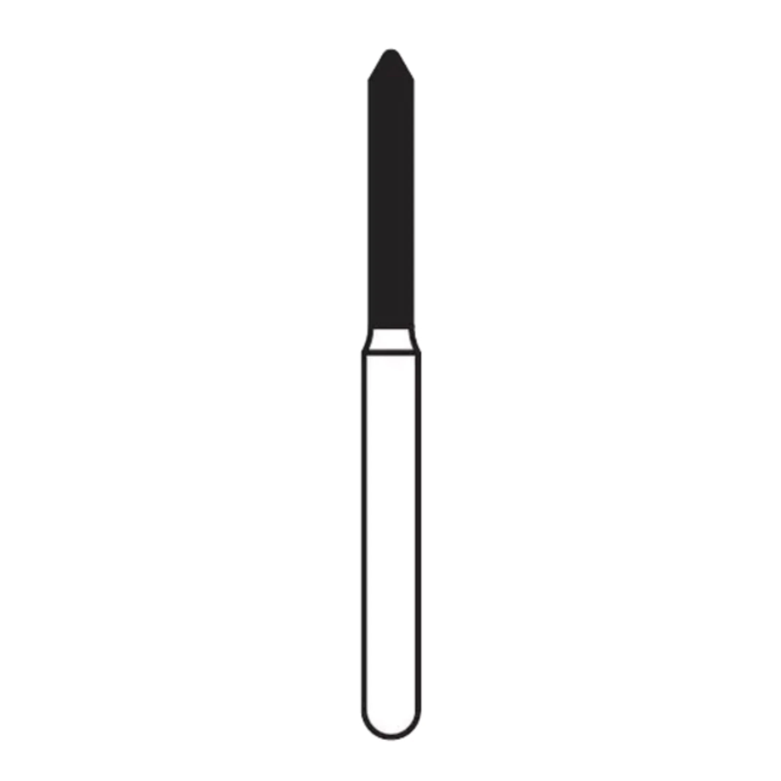 Premier Solo Diamond FG Single Use Bur, 1812.8C, 25/Bx - Solo Diamond FG Single Use 1812.8C 25/Bx - Image 1