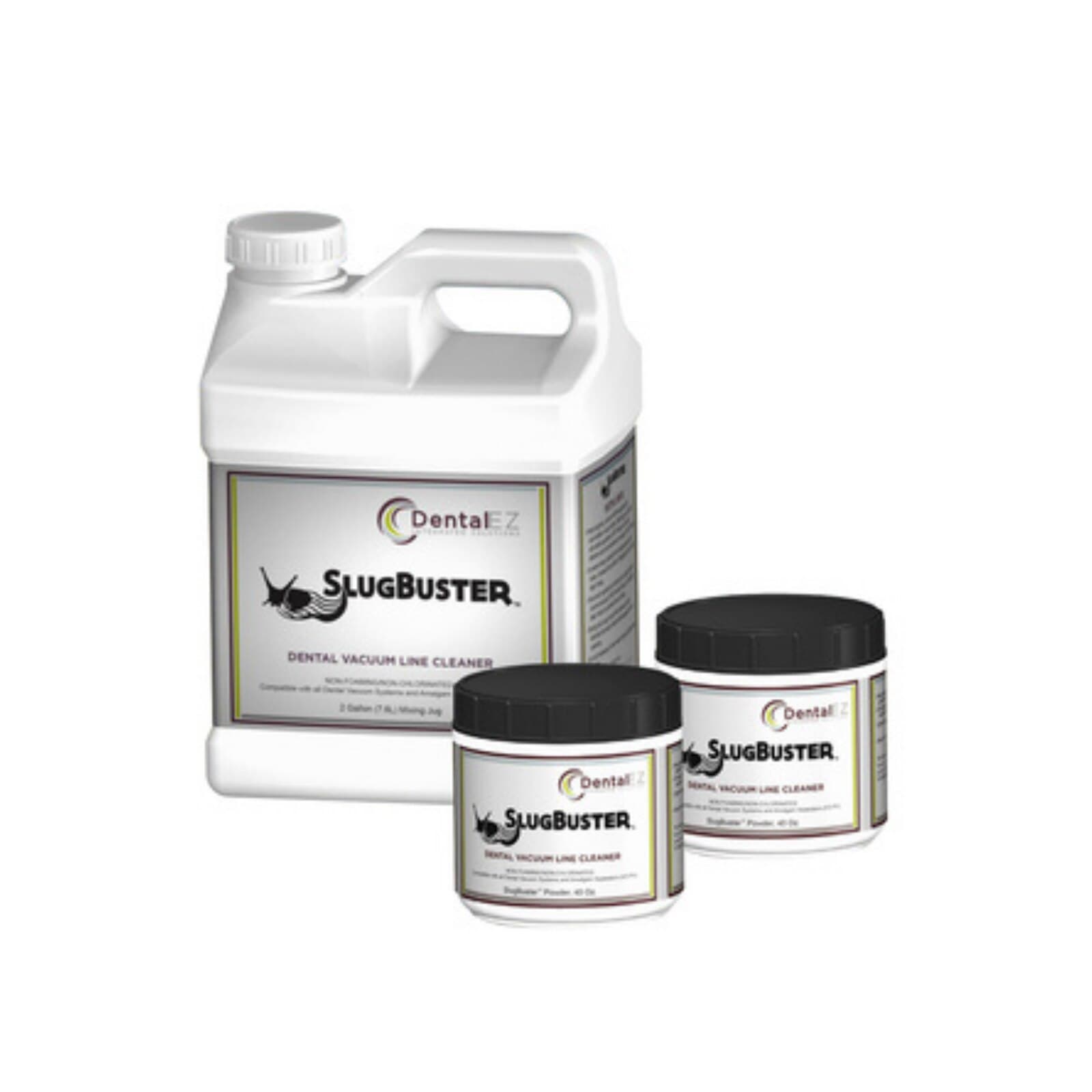 SlugBuster Powder Starter Pack Dental Vacuum Line Cleaner - Slugbuster Powder Starter Pack - Image 1