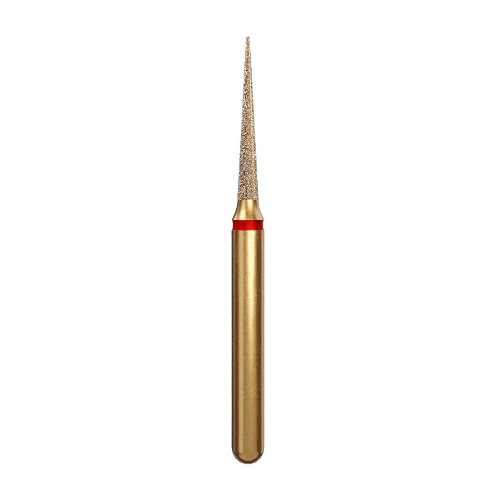 Alpen Multilayer Diamond Bur FG 858-012, Fine Grit, Flame Shape, 5/Pk, 858-314-012-8.00-F - Alpen Diamond Flame FG 858-012 Fine 5/Pk - Image 1