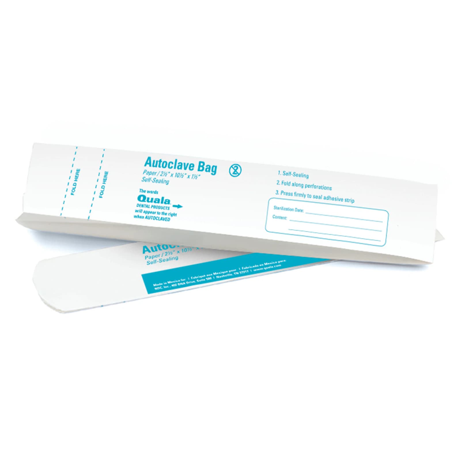 Self-Seal Autoclave Bags, 10.5" x 15", 1000/Case - Self-Seal Autoclave Bags 10.5" 1000/Cs - Image 1
