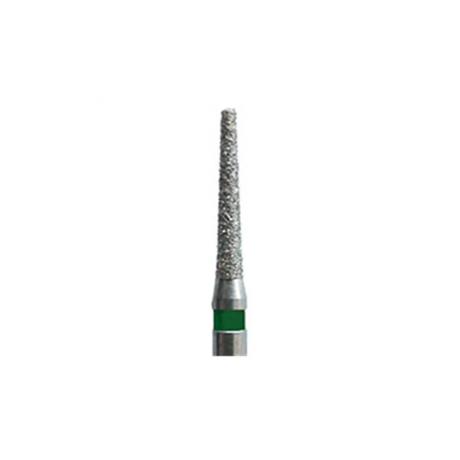 Meisinger Multi-Use Diamond Burs, FG, Long Tapered Flat End, #847G, 1.2 mm, Coarse, Green, 5/Pk, 847G-012-FG - Meisinger Multi-Use Diamond Burs, FG, Long Tapered Flat End, # 847G, 1.2 mm, Coarse, Green, 5/Pk, 847G-012-FG - Image 1