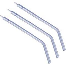 Safe Tip EZ Type Air/Water Syringe Tips, Metal Core, Clear, 150/Pk - Safe Tip EZ Type Air/Water Tips Metal Core Clear 150/Pk - Image 1