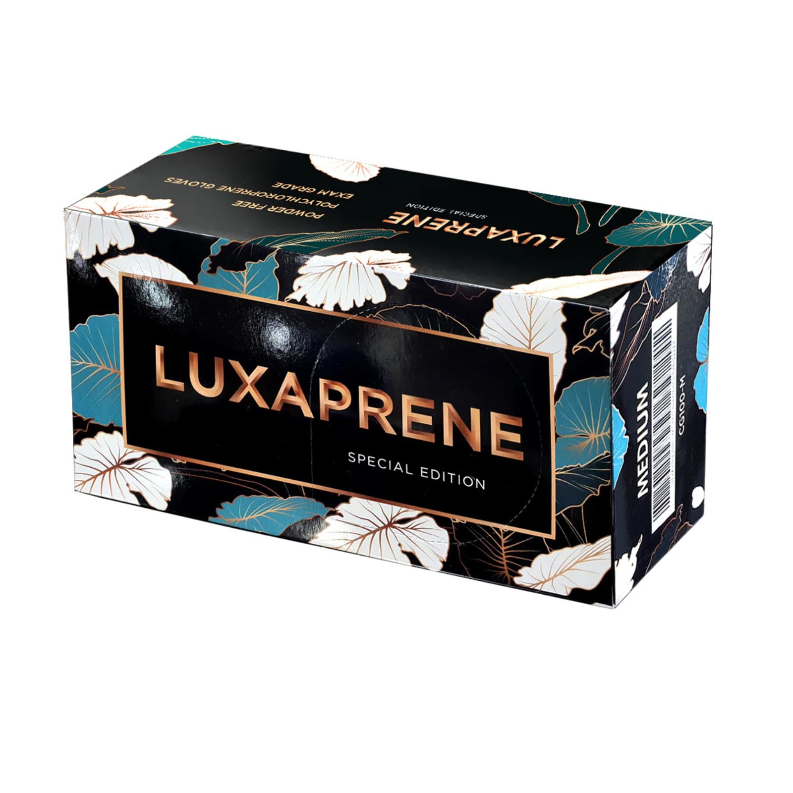 Luxaprene Powder-Free Chloroprene Gloves, Large, Dark Green, 100/Box - Luxaprene Neoprene Glove PF 100/Bx Large - Image 1