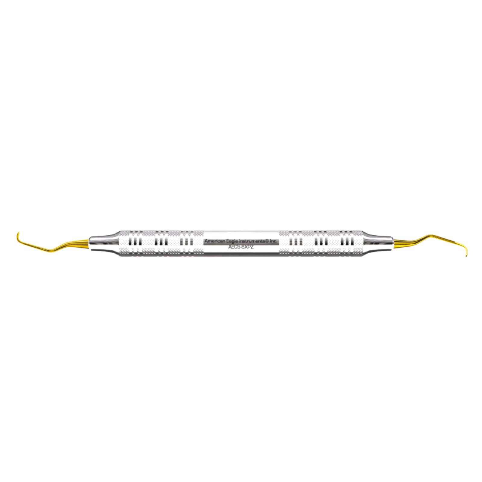 American Eagle Instruments Gracey 5-6 XP Curette, Double End, 3/8" EagleLite Stainless Steel Handle, Sharpen-Free, AEG5-6XPZ - Gracey 5-6 XP (3/8) SS - Image 1