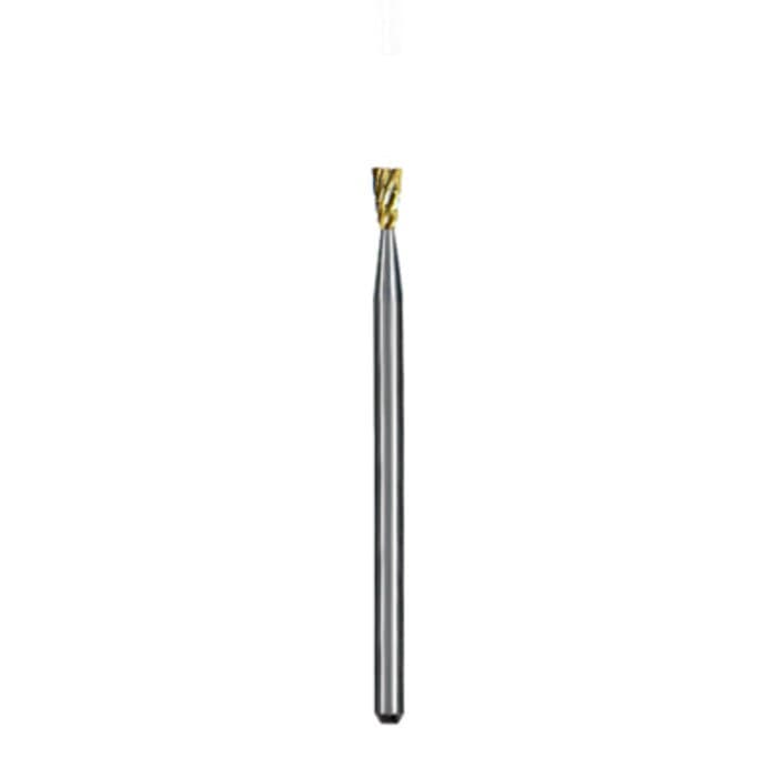 Dedeco Goldies Carbide Bur 71-G, Regular Cut, Handpiece (HP), Titanium Nitride Coated, 1/Pk - Goldies Carbide Bur 71-G 1/Pk - Image 1