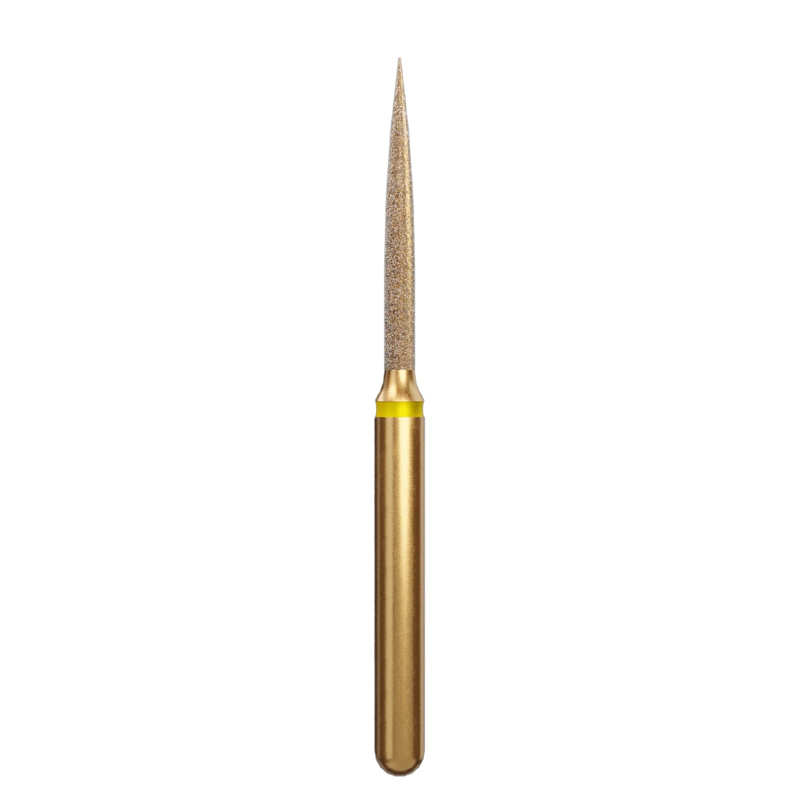 Alpen Multilayer Diamond Bur FG 863-012 Extra Fine Flame, 5/Pk, R863EF012FG - Alpen Dia FG #863-012EF (5) Flame - Image 1